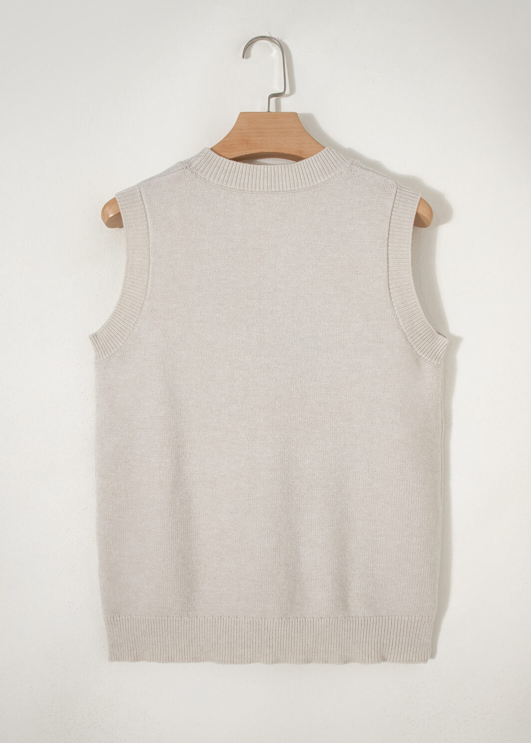 Parchment American Flag Sleeveless Sweater