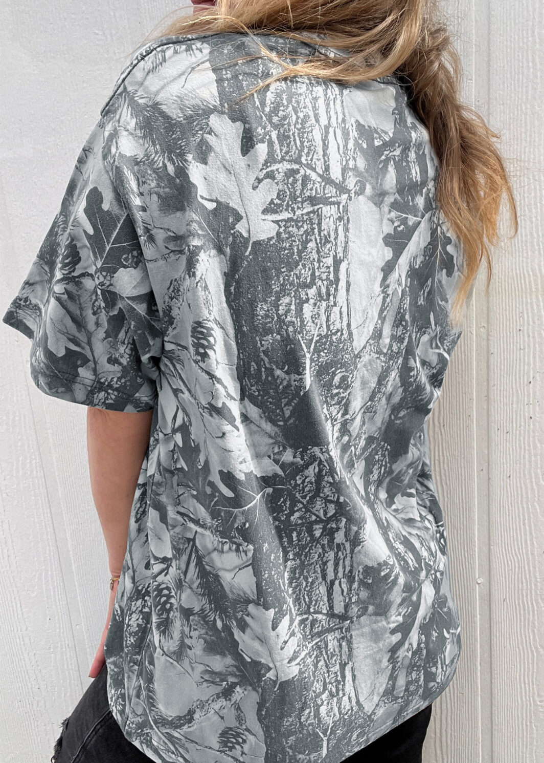 Pink Camo Woodland LOVE LIKE JESUS Casual Tee