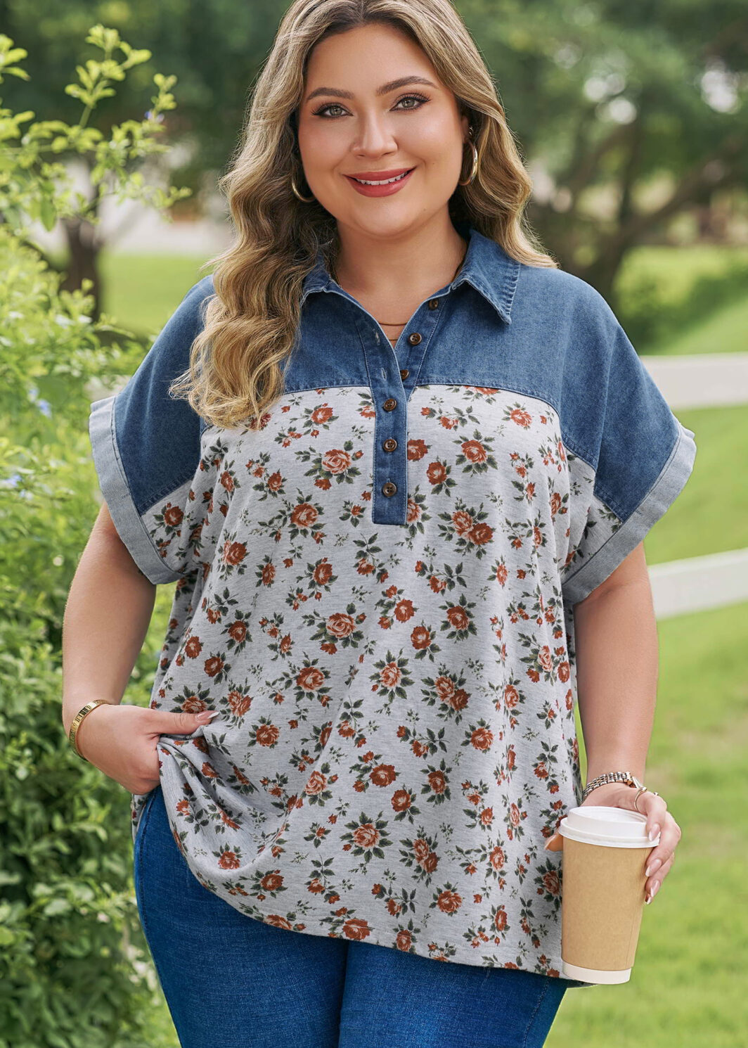 Plus Size Tops & Tees