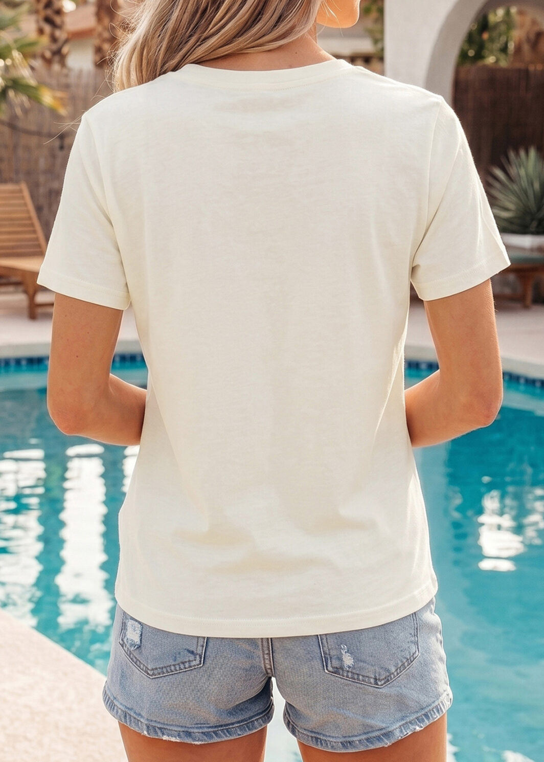 White Fish Print Short Sleeve Round Neck T Shirt