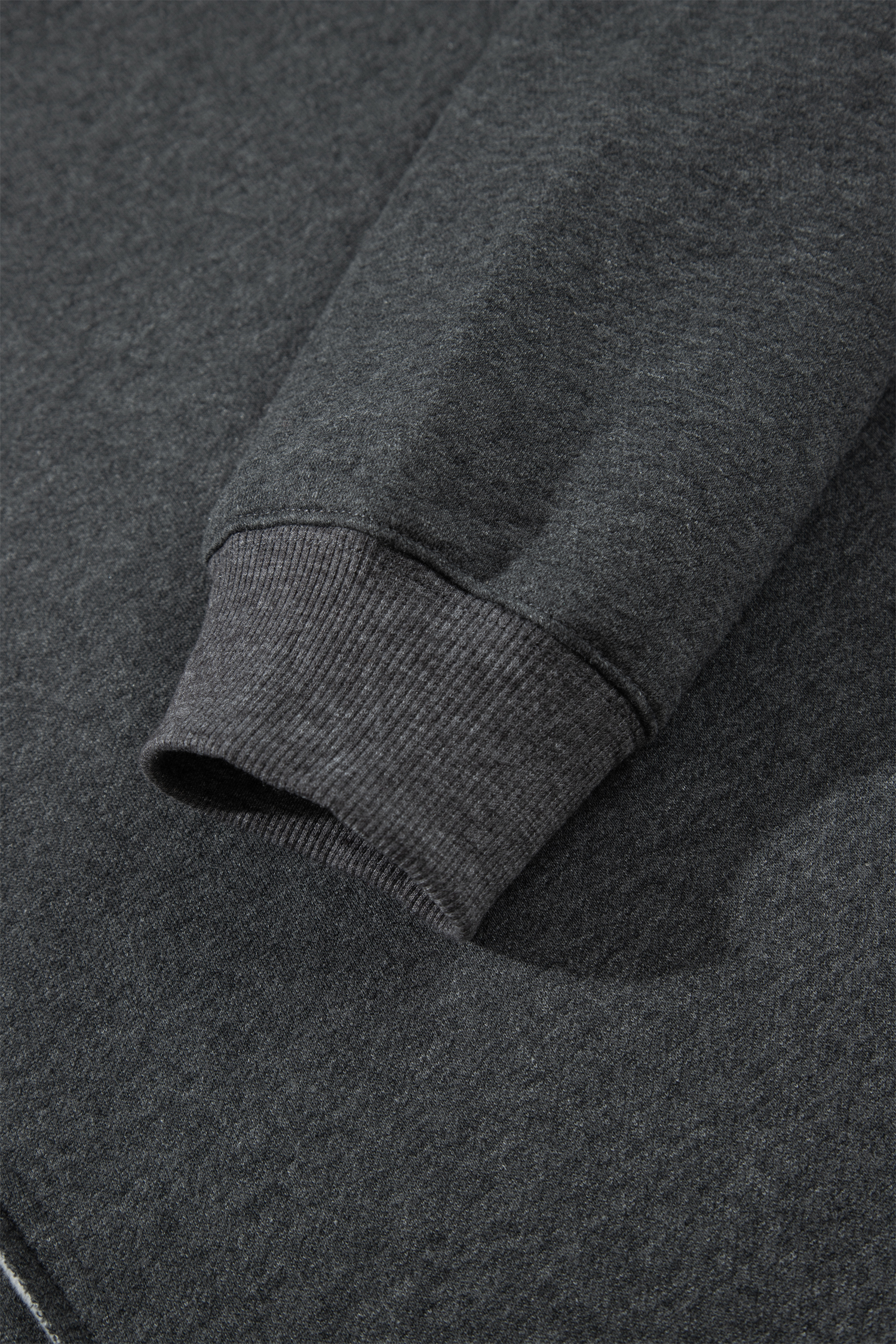 Carbon Grey Solid Colorblock Jogger Pants Set